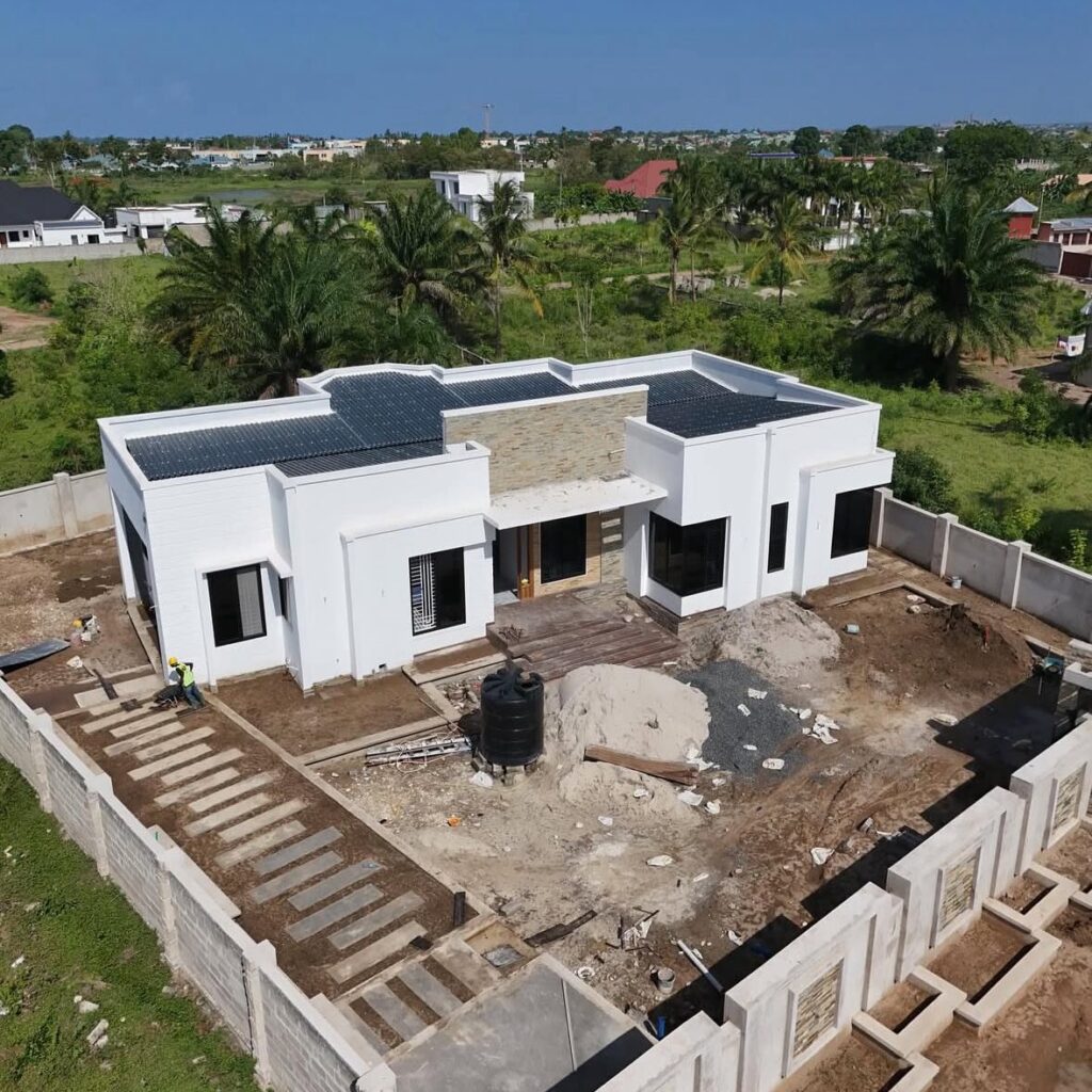 GARDENING AND FINISHING WORKS FOR PROPOSED CONSTRUCTION OF RESIDENTIAL HOUSE AT KIJICHI DAR ES SALAAM